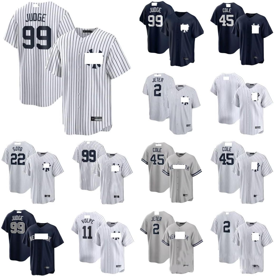 ニューヨーク・ヤンキース　ボルピー　ユニフォーム ニューヨーク・ヤンキース ボルピー ユニフォーム MLB公式ホログラム付